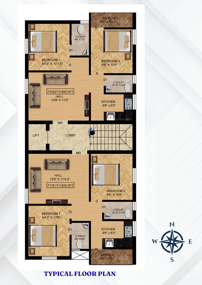 Dandy by Karthick Realty, Premium 1 & 2 BHK Apartments in Pammal, Chennai